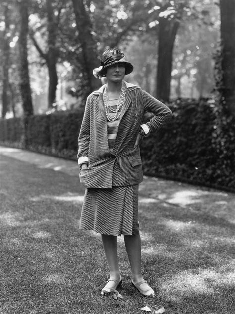 1920 coco chanel een losse jurk